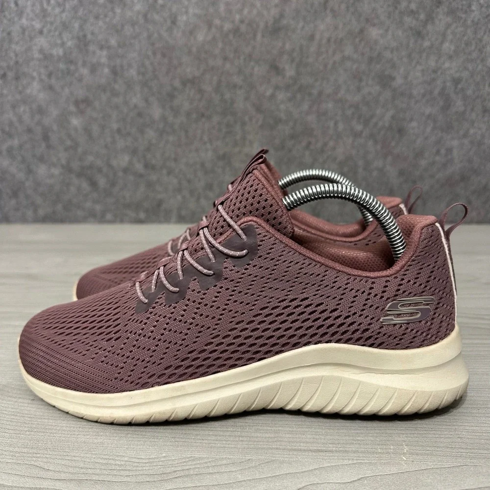 Skechers Ultra Flex 2.0 Womens 9 Mauve Lite-Groove Sneakers 12550‎ Mesh